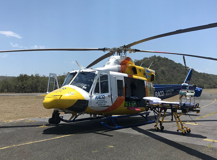 RACQ Capricorn Helicopter Rescue