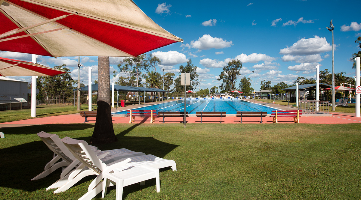 Local community enjoys swimming in Tieri